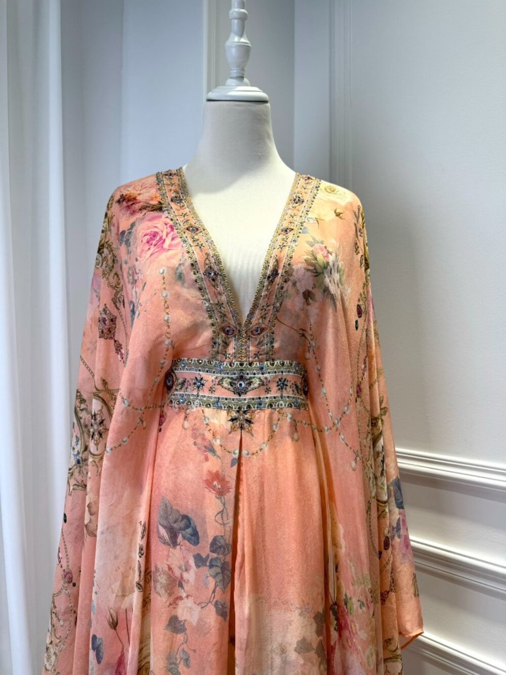 Zimmermann Boho Paisley Midi Dress in Multicolor - Picture 2 of 13
